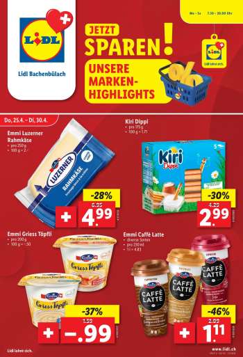 Prospekte Lidl - 25.4.2024 - 30.4.2024.