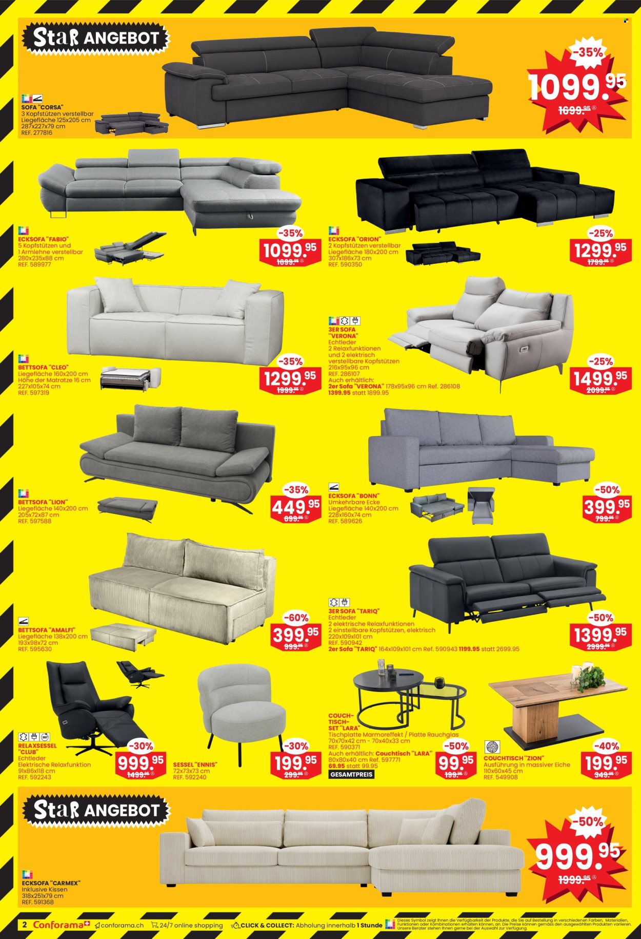 Prospekt Conforama - 23.4.2024 - 6.5.2024. Seite 2