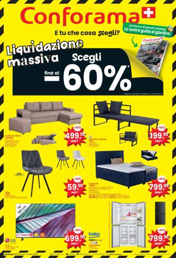 Volantino Conforama - 23.4.2024 - 6.5.2024.