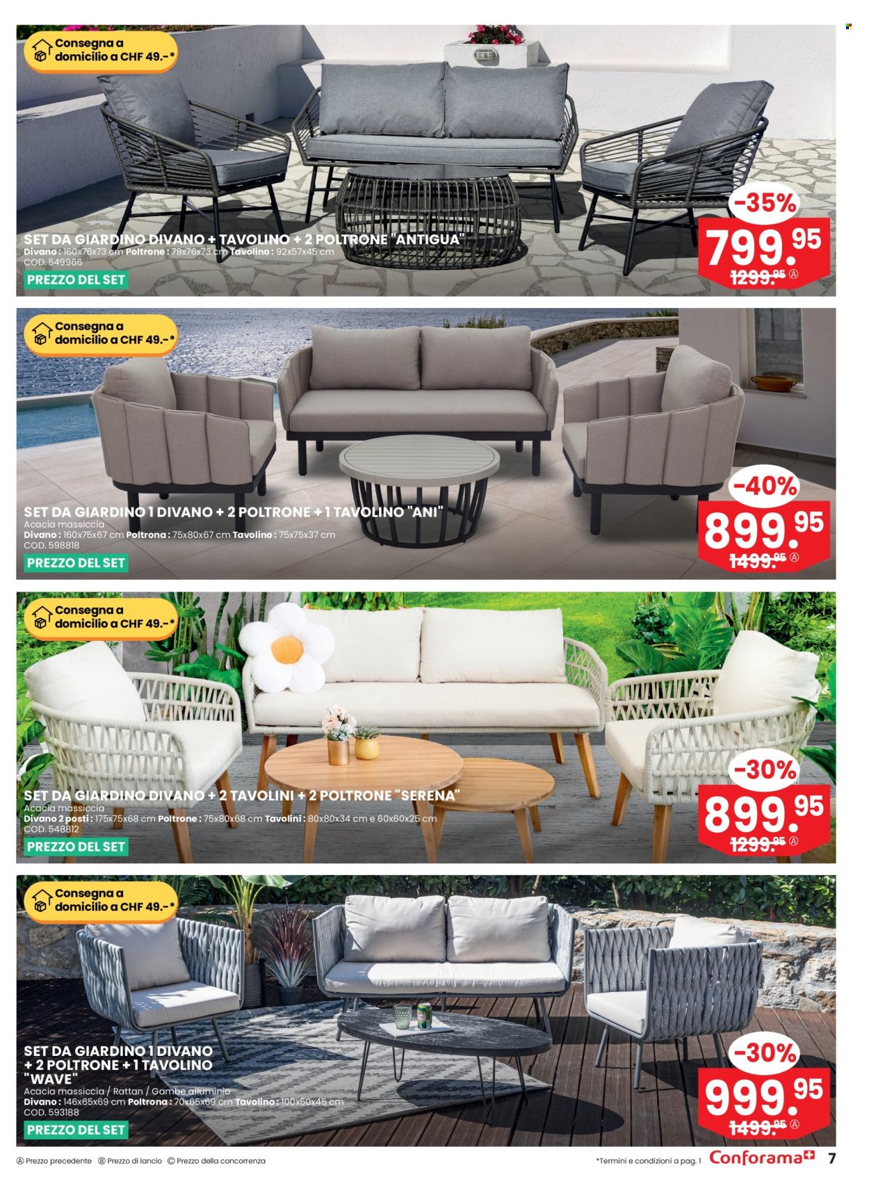 Catalogue Conforama - 23.4.2024 - 6.5.2024. Page 7
