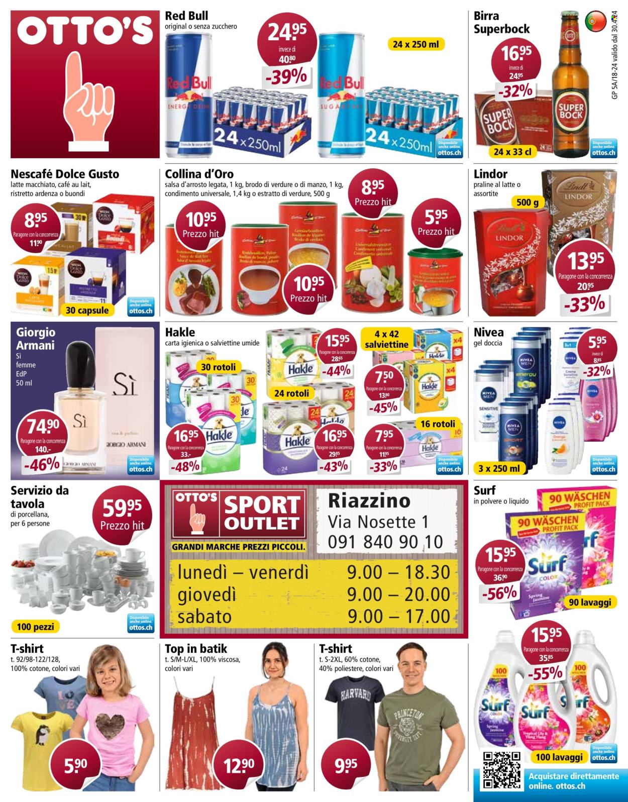 Catalogue Otto's - 30.4.2024 - 6.5.2024. Page 1