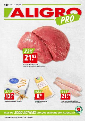 Prospekte ALIGRO - 29.4.2024 - 4.5.2024.