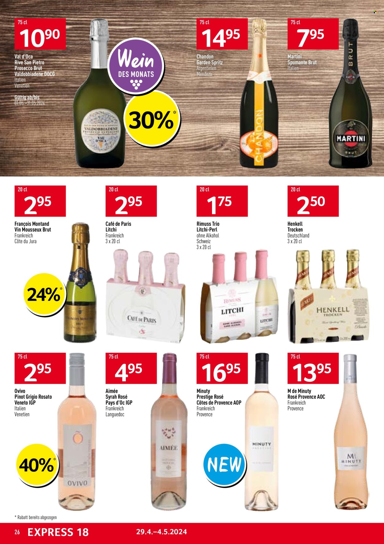 Volantino Prodega - 29.4.2024 - 4.5.2024. Pagina 26