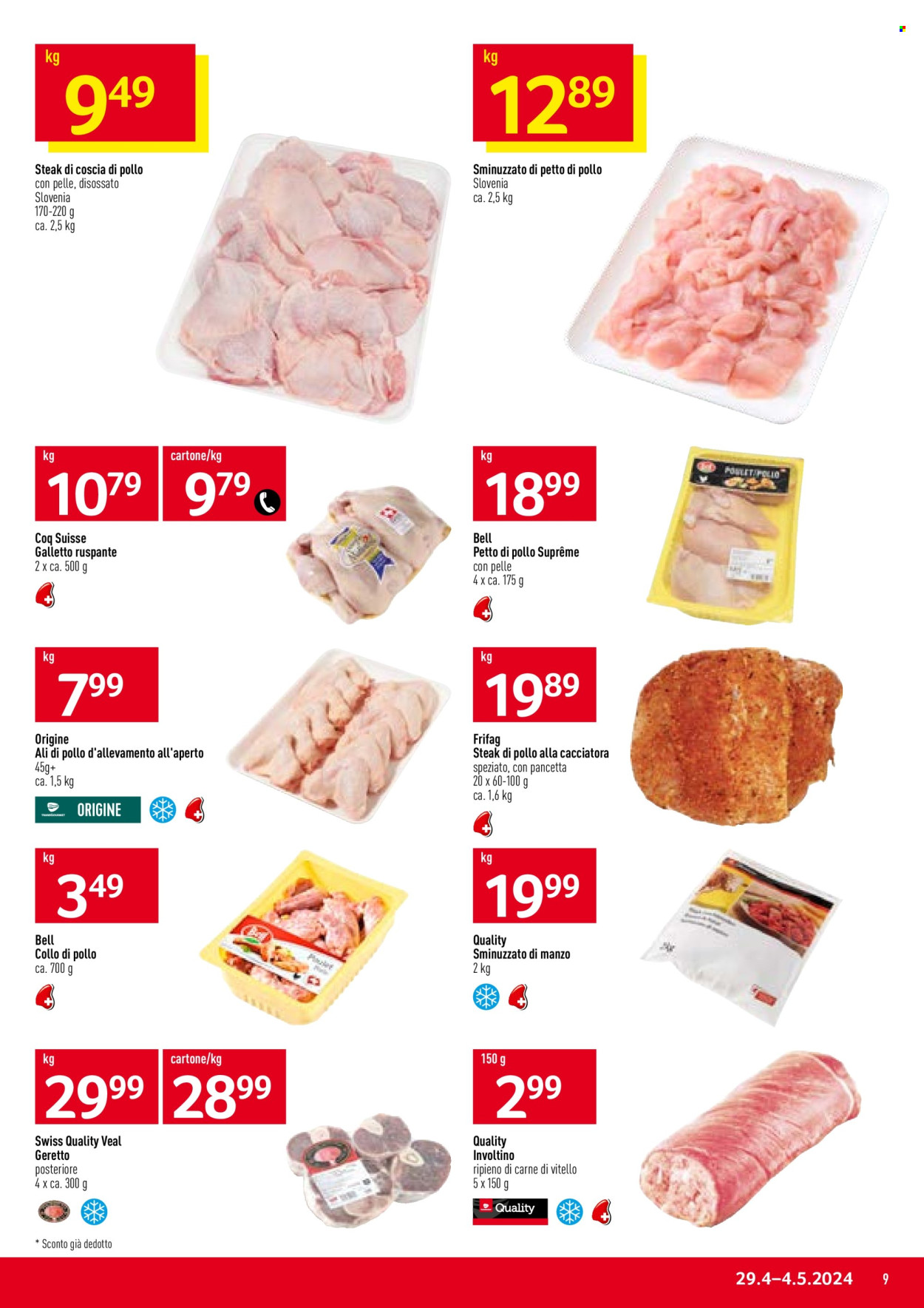 Volantino Prodega - 29.4.2024 - 4.5.2024. Pagina 9