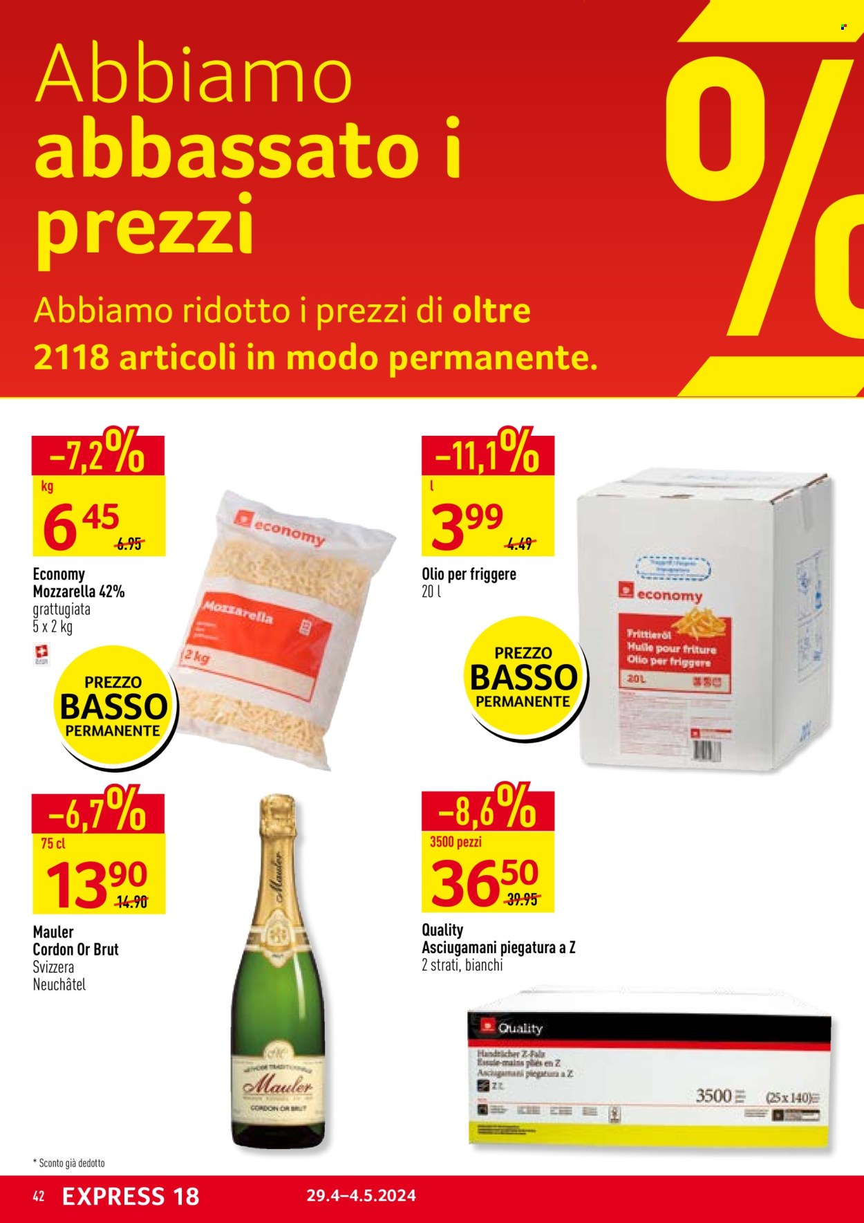 Volantino Prodega - 29.4.2024 - 4.5.2024. Pagina 42