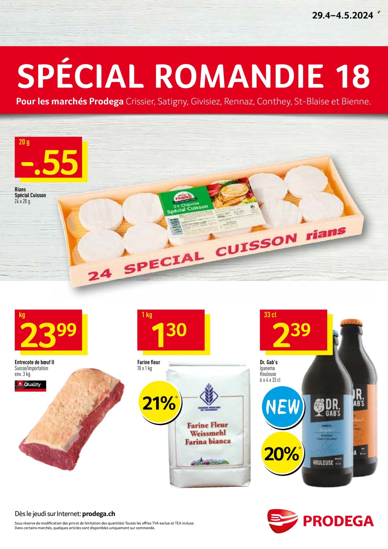 Volantino Prodega - 29.4.2024 - 4.5.2024. Pagina 1