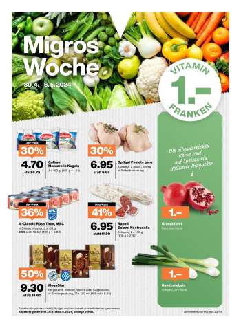 Prospekte Migros - 30.4.2024 - 6.5.2024.