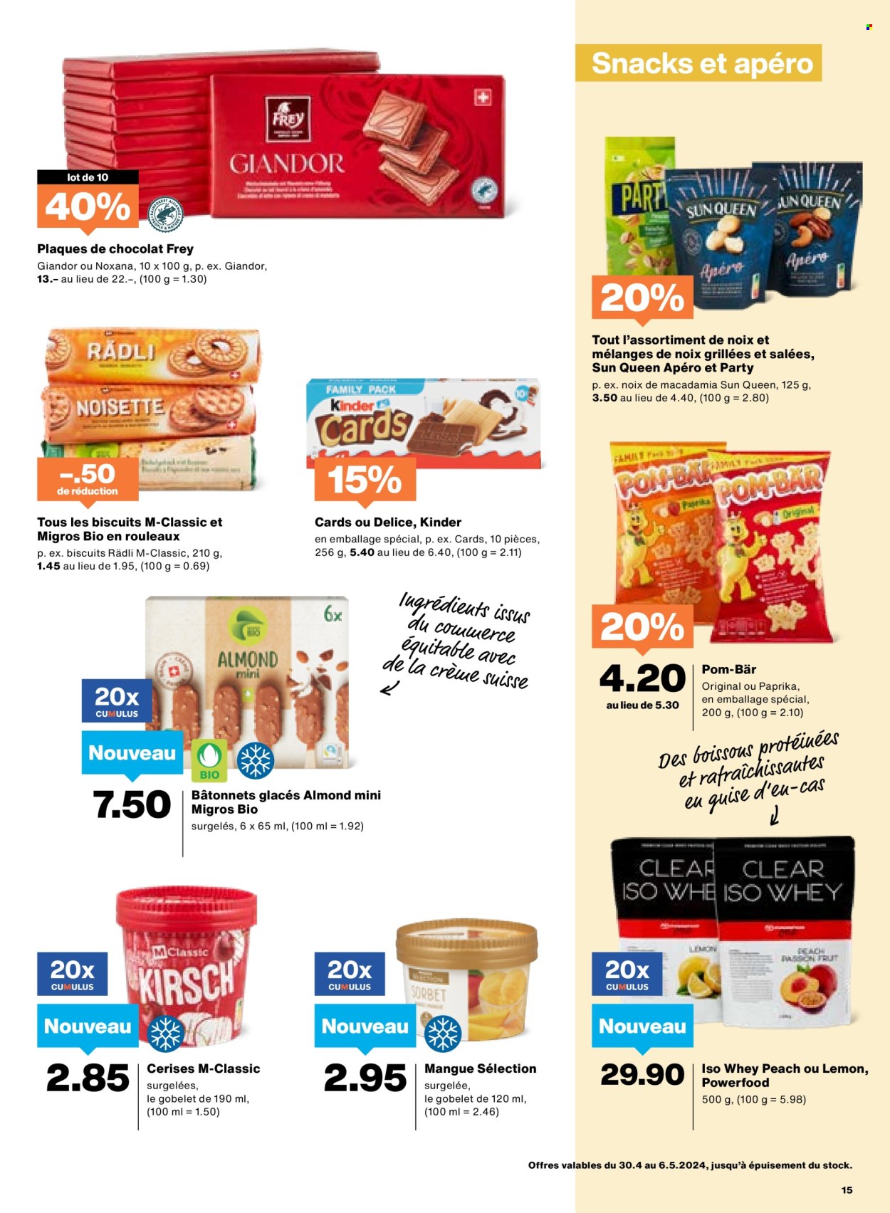 Volantino Migros - 30.4.2024 - 6.5.2024. Pagina 15