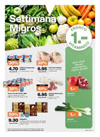 Prospekte Migros - 30.4.2024 - 6.5.2024.