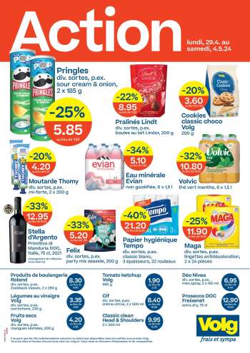 Catalogue Volg - 29.4.2024 - 4.5.2024.