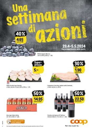 Volantino Coop - 29.4.2024 - 5.5.2024.