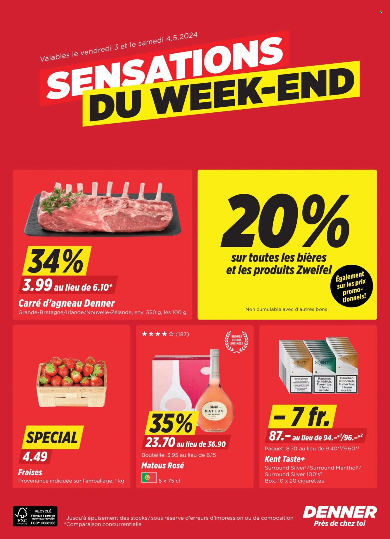 Catalogue Denner - 30.4.2024 - 6.5.2024. Page 22