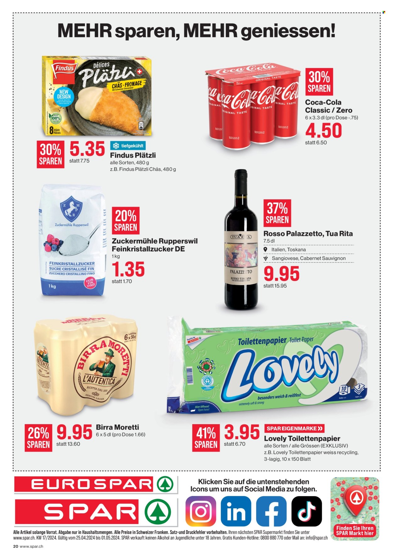 Volantino SPAR - 25.4.2024 - 1.5.2024. Pagina 20