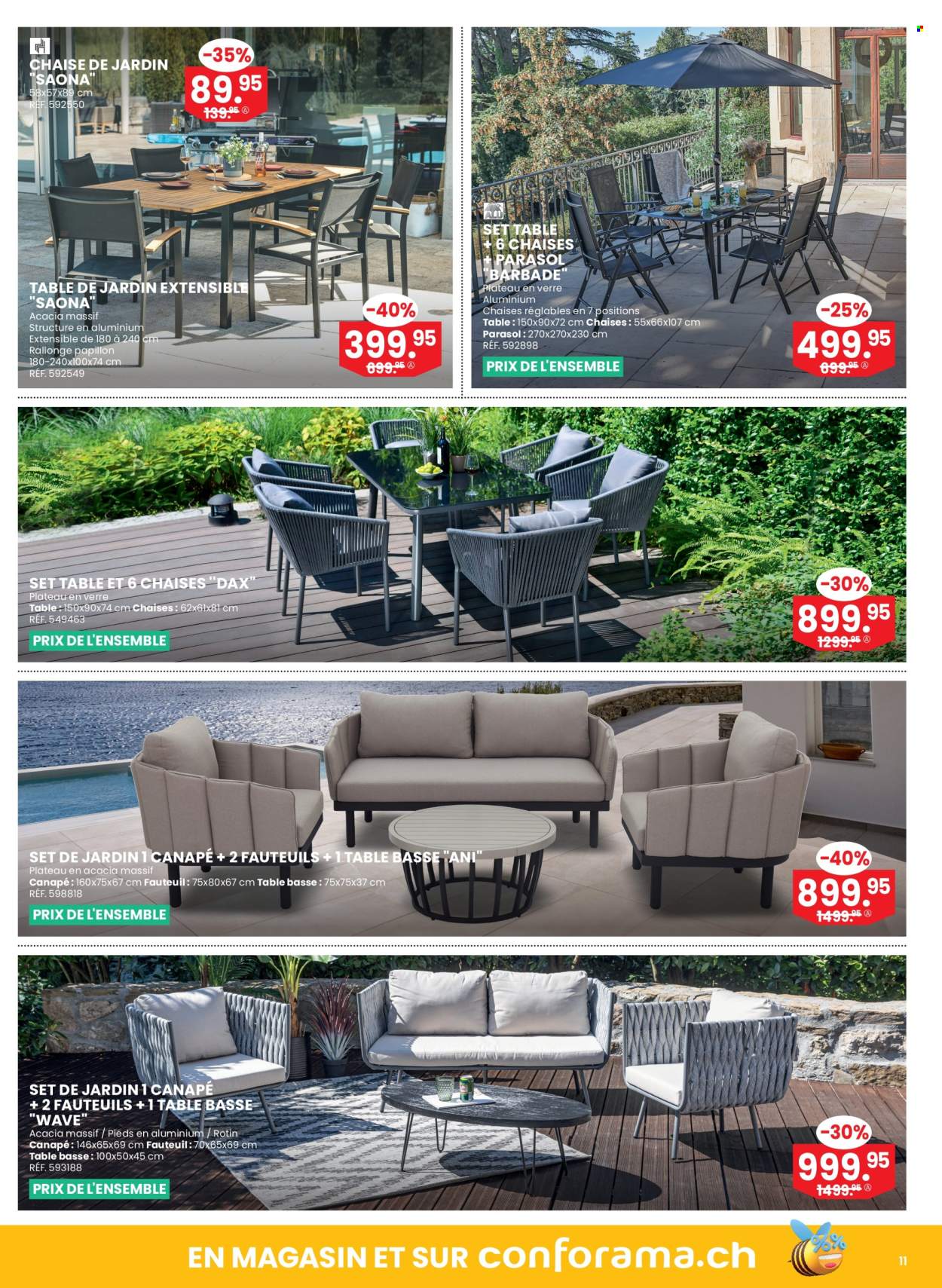 Volantino Conforama - 30.4.2024 - 6.5.2024. Pagina 11