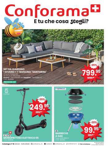 Volantino Conforama - 30.4.2024 - 6.5.2024.
