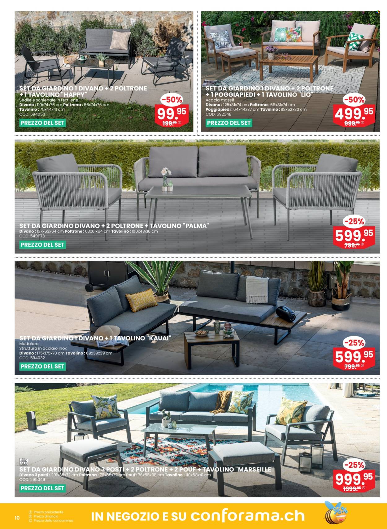Volantino Conforama - 30.4.2024 - 6.5.2024. Pagina 10