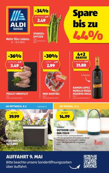Volantino Aldi - 8.5.2024 - 15.5.2024.