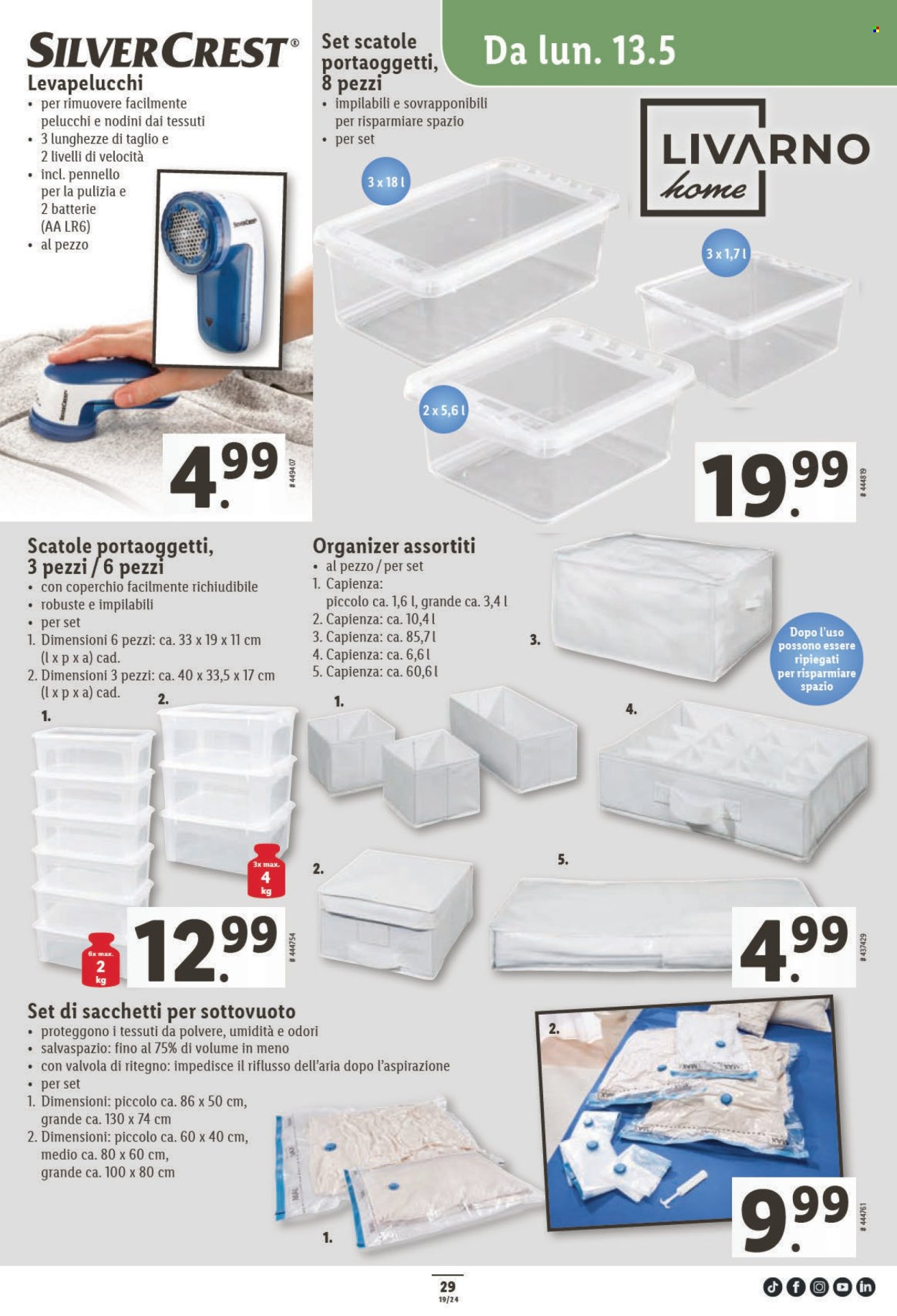 Volantino Lidl - 8.5.2024 - 15.5.2024. Pagina 29