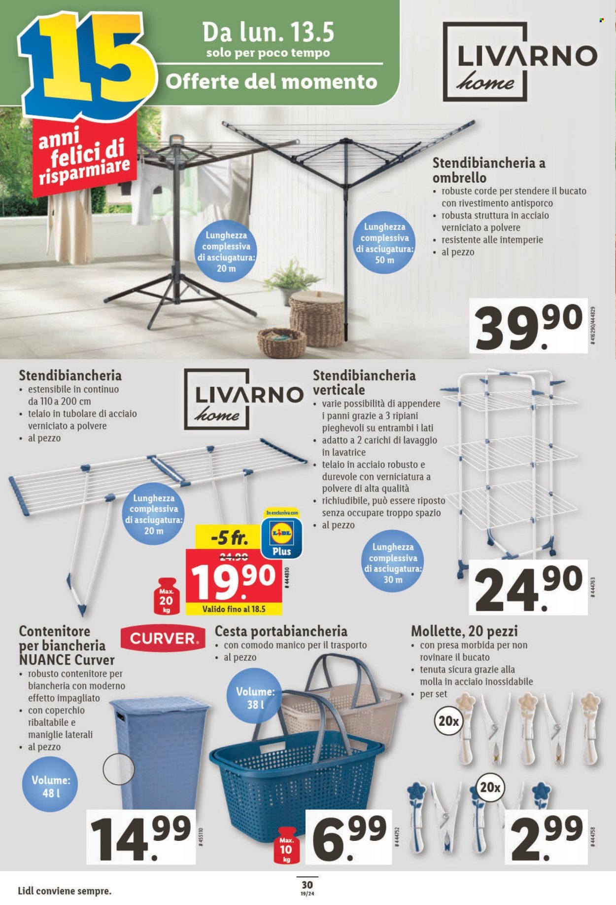 Volantino Lidl - 8.5.2024 - 15.5.2024. Pagina 30