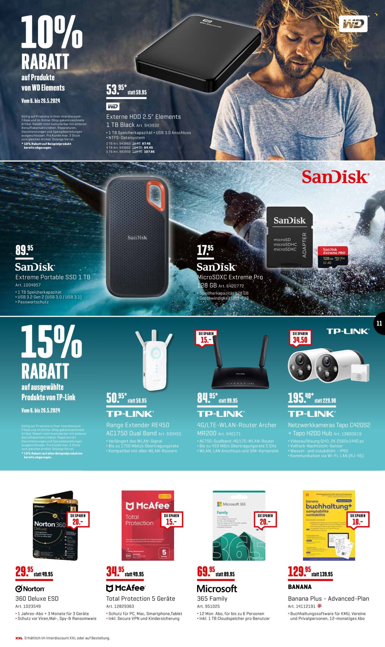 Volantino Interdiscount - 6.5.2024 - 26.5.2024. Pagina 11