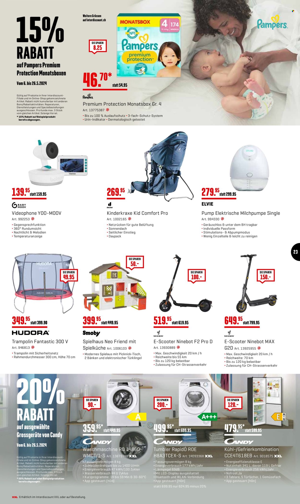 Volantino Interdiscount - 6.5.2024 - 26.5.2024. Pagina 23