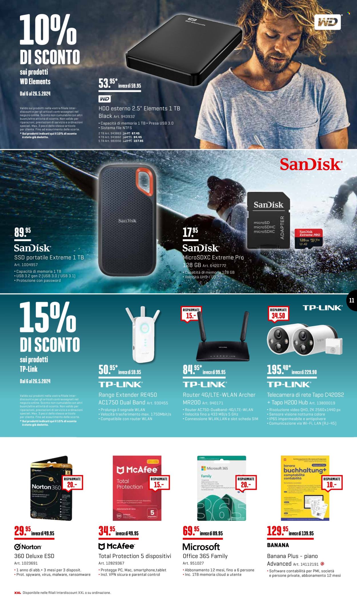 Volantino Interdiscount - 6.5.2024 - 26.5.2024. Pagina 11