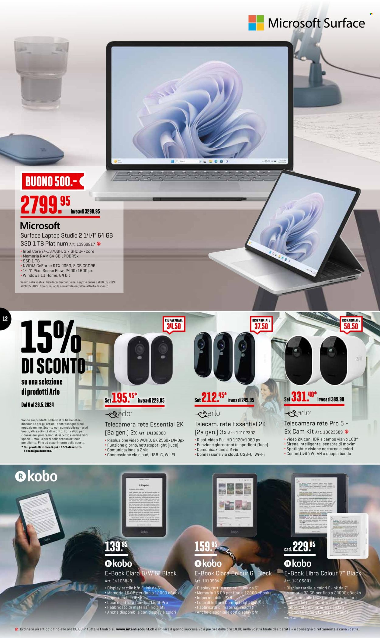 Volantino Interdiscount - 6.5.2024 - 26.5.2024. Pagina 12