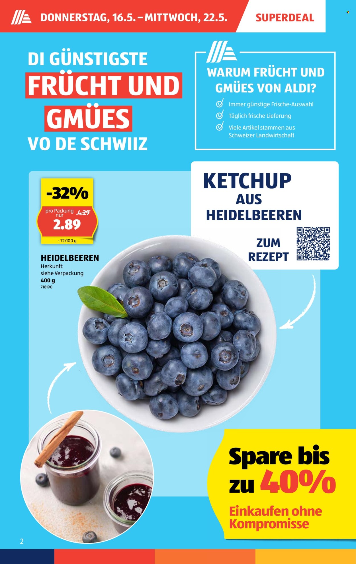 Catalogue Aldi - 16.5.2024 - 22.5.2024. Page 2