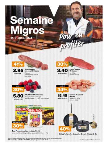 Prospekte Migros - 14.5.2024 - 20.5.2024.