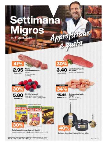 Volantino Migros - 14.5.2024 - 20.5.2024.