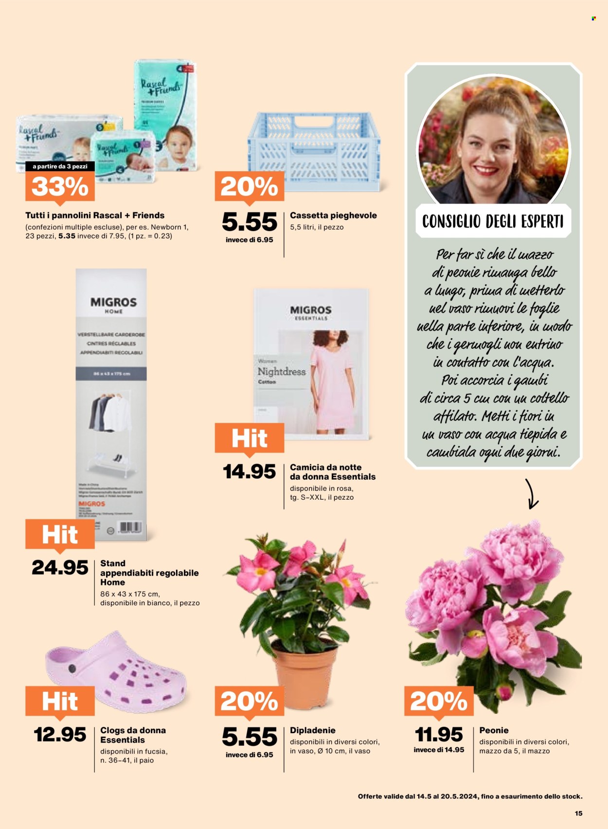 Volantino Migros - 14.5.2024 - 20.5.2024. Pagina 15