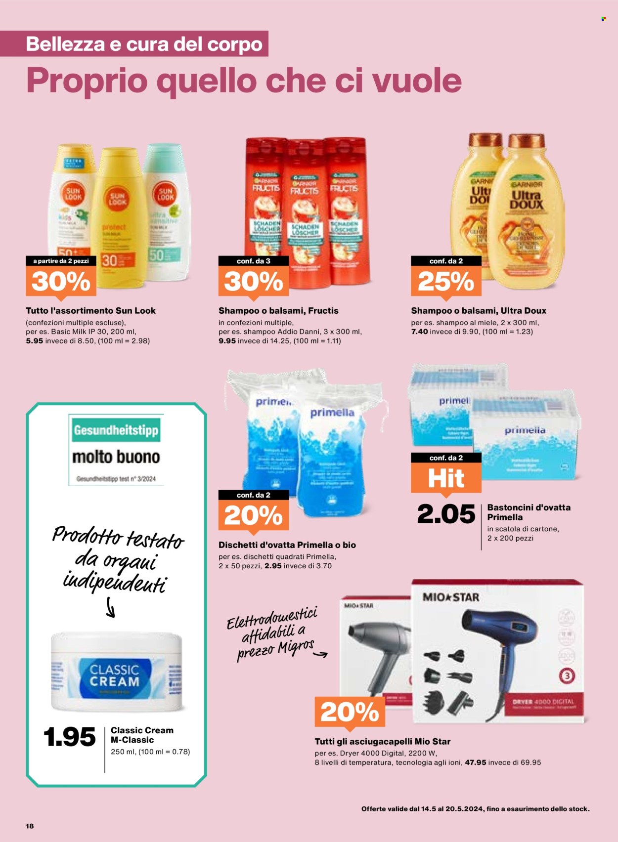 Volantino Migros - 14.5.2024 - 20.5.2024. Pagina 18