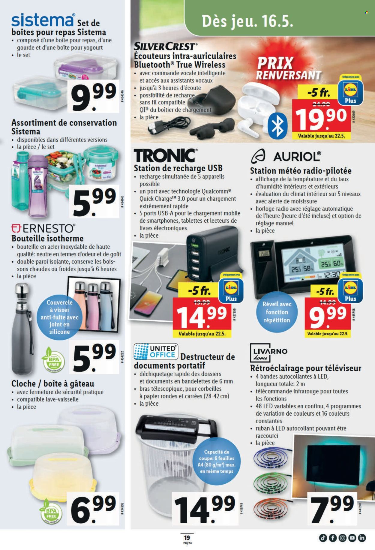 Volantino Lidl - 16.5.2024 - 22.5.2024. Pagina 19