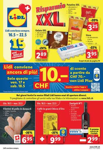 Catalogue Lidl - 16.5.2024 - 22.5.2024.