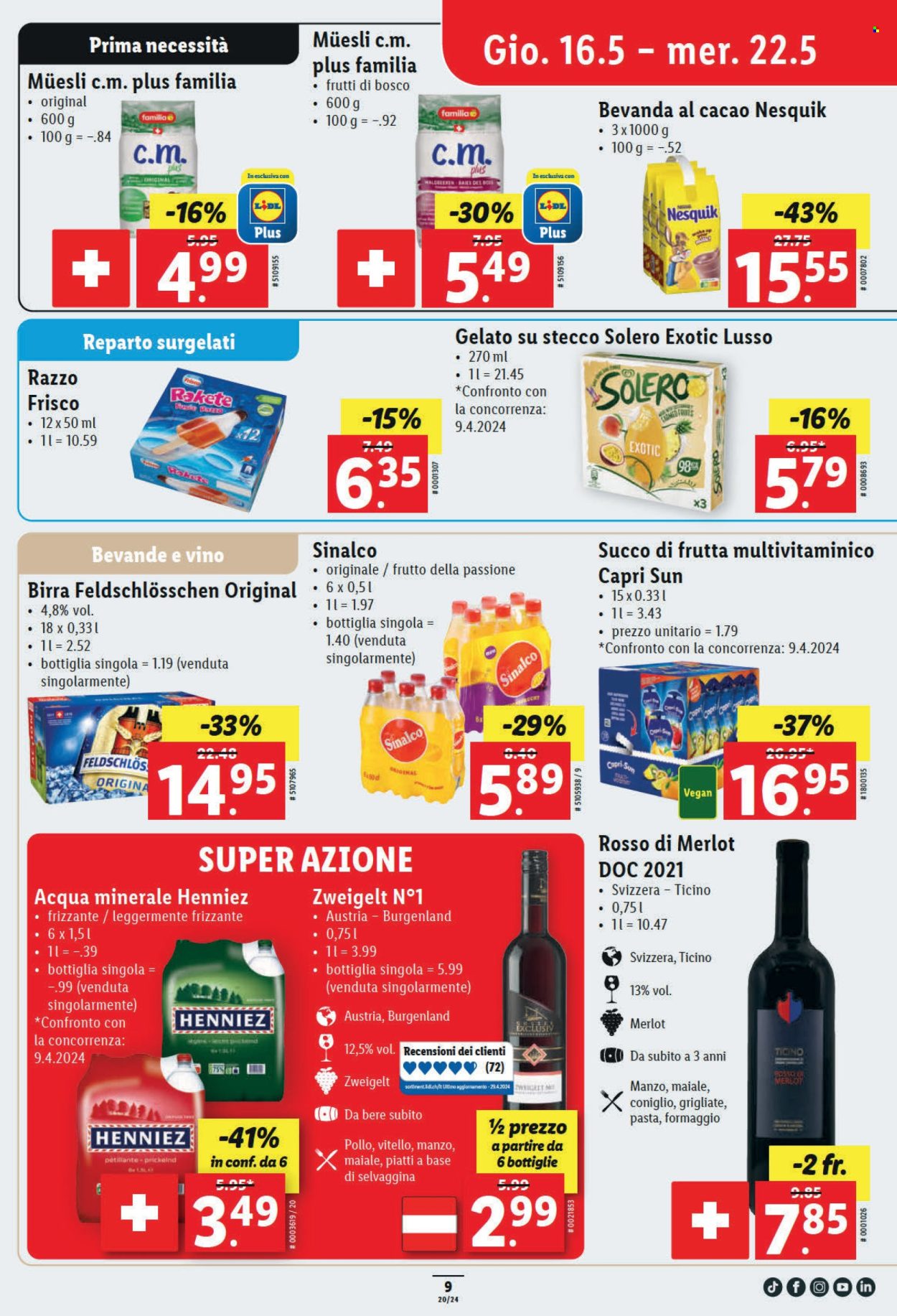 Volantino Lidl - 16.5.2024 - 22.5.2024. Pagina 9