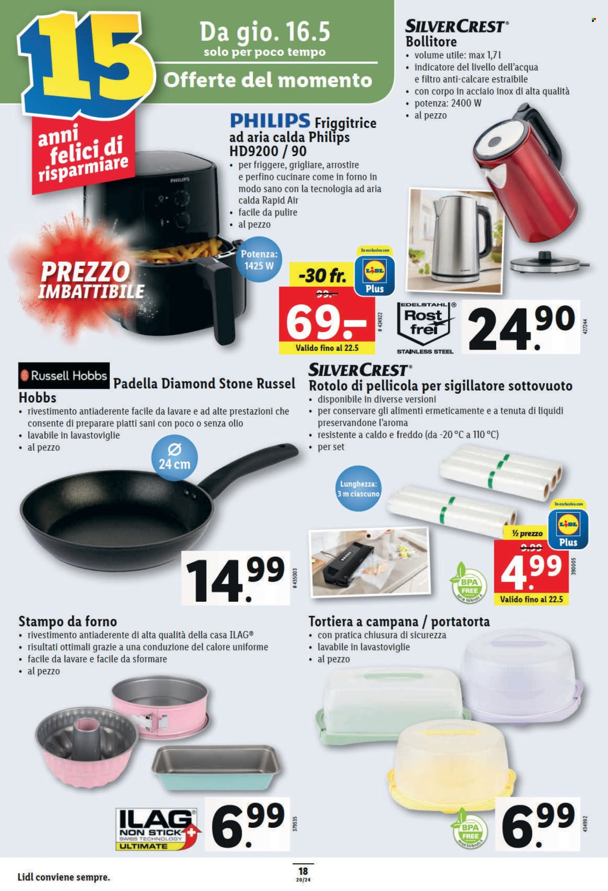 Volantino Lidl - 16.5.2024 - 22.5.2024. Pagina 18