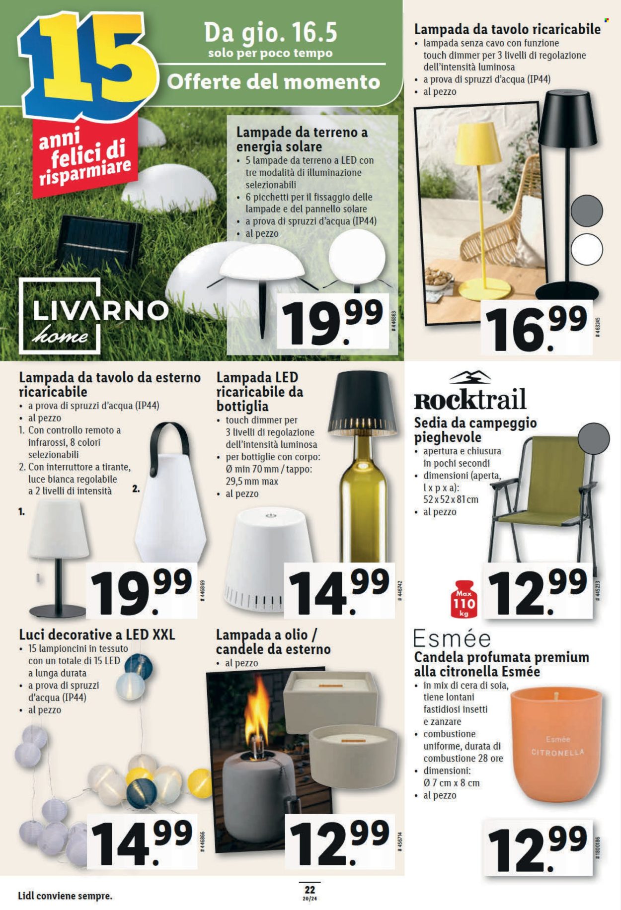 Volantino Lidl - 16.5.2024 - 22.5.2024. Pagina 22