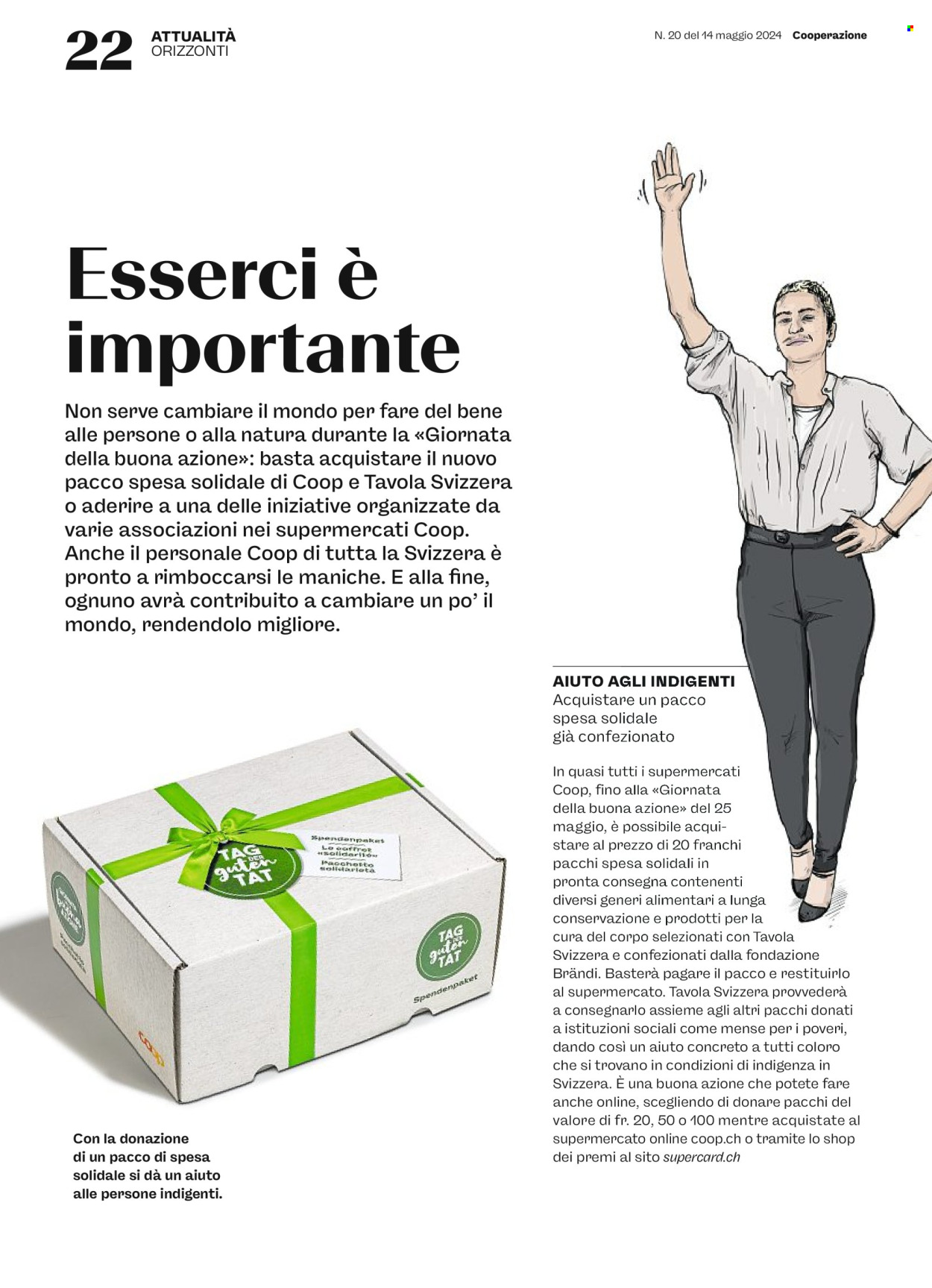 Prospekt Coop - 14.5.2024 - 20.5.2024. Seite 22