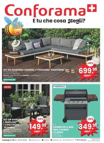 Prospekte Conforama - 14.5.2024 - 20.5.2024.