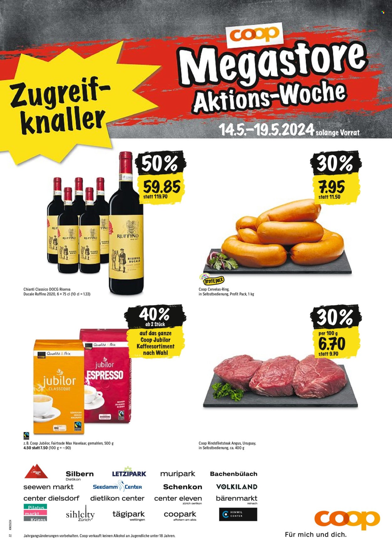 Prospekt Coop - 14.5.2024 - 19.5.2024. Seite 21