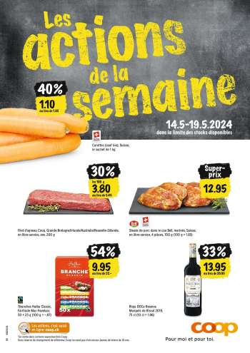 Prospekte Coop - 14.5.2024 - 19.5.2024.