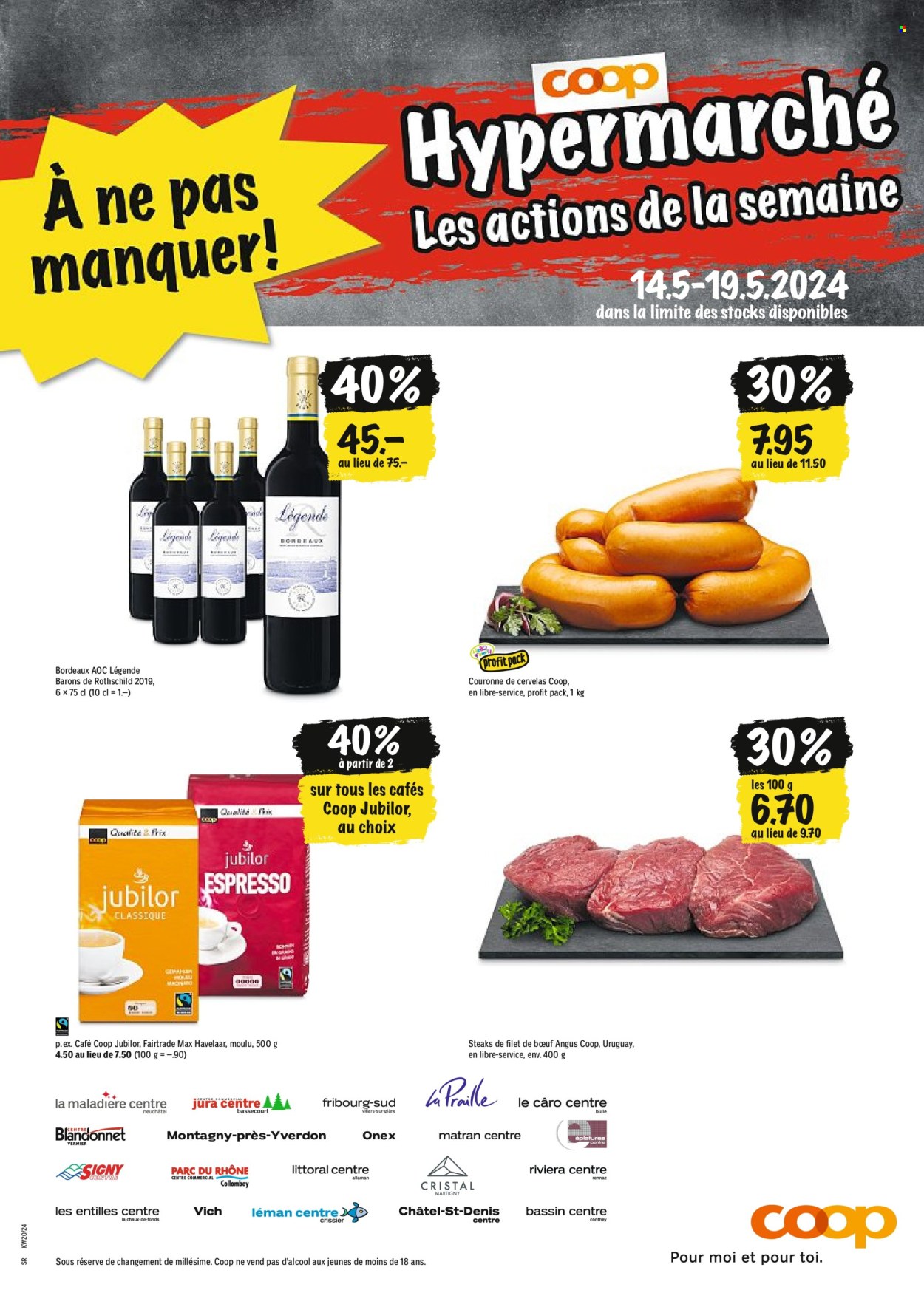 Prospekt Coop - 14.5.2024 - 19.5.2024. Seite 21