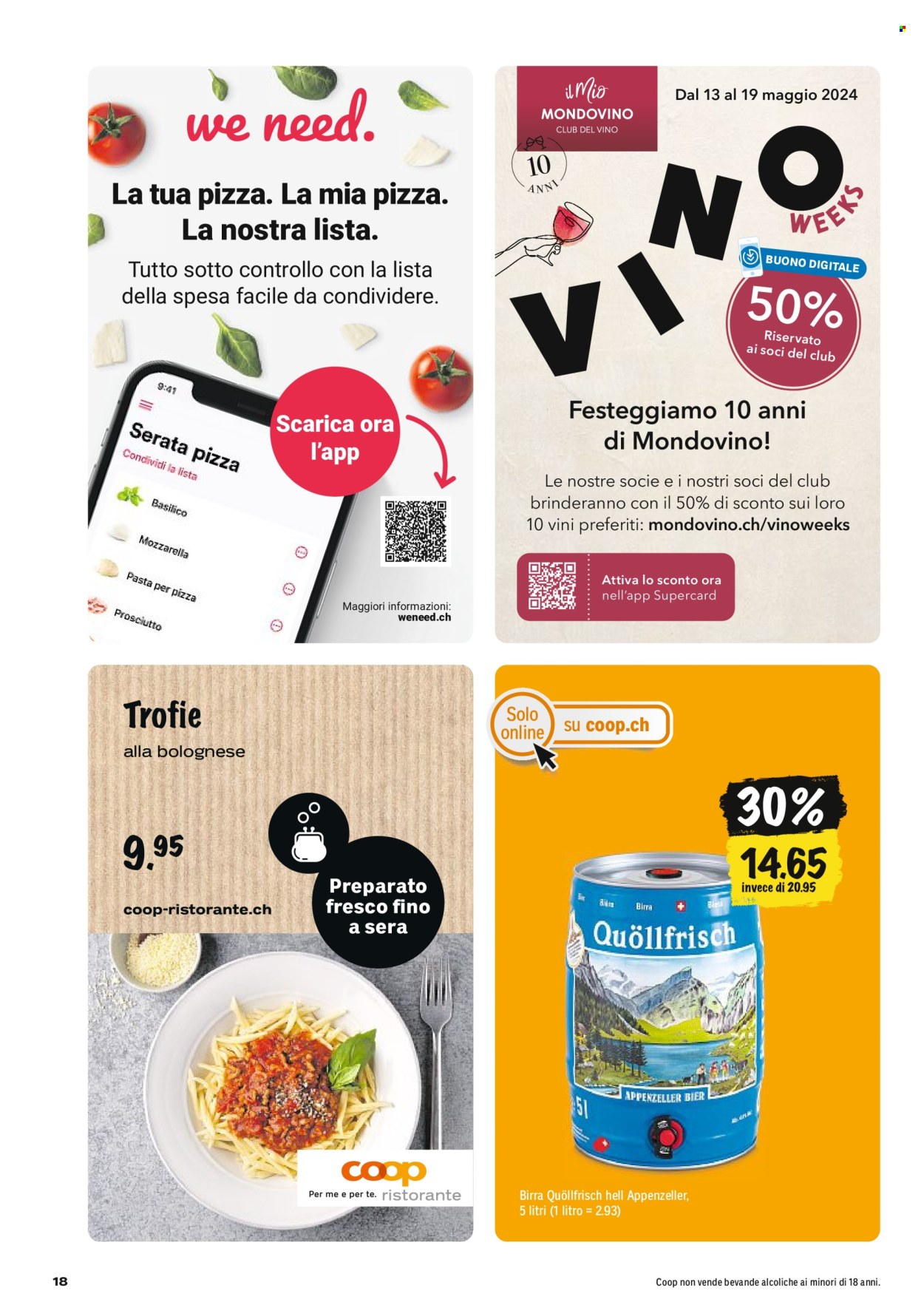 Prospekt Coop - 14.5.2024 - 19.5.2024. Seite 18