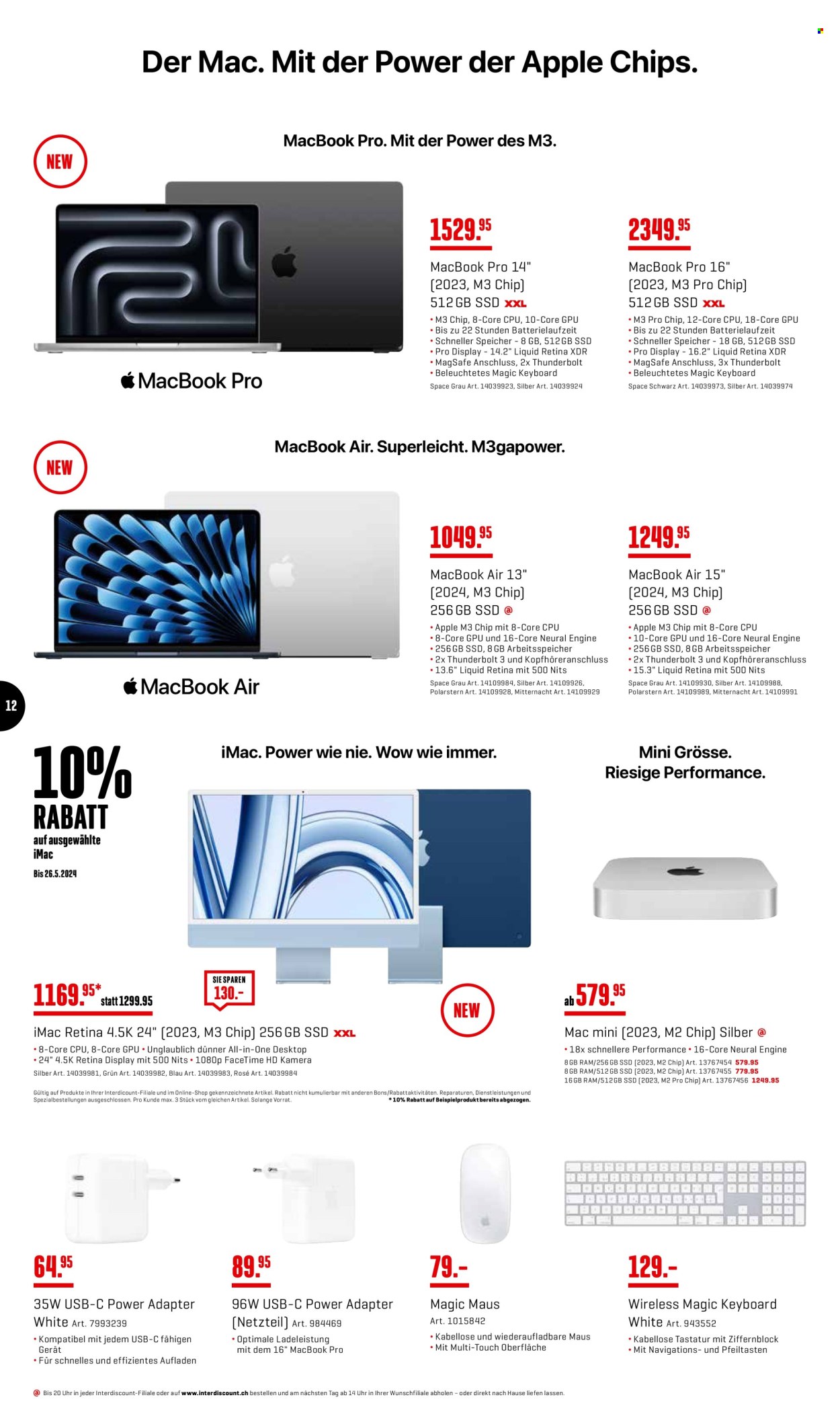 Volantino Interdiscount - 13.5.2024 - 26.5.2024. Pagina 12