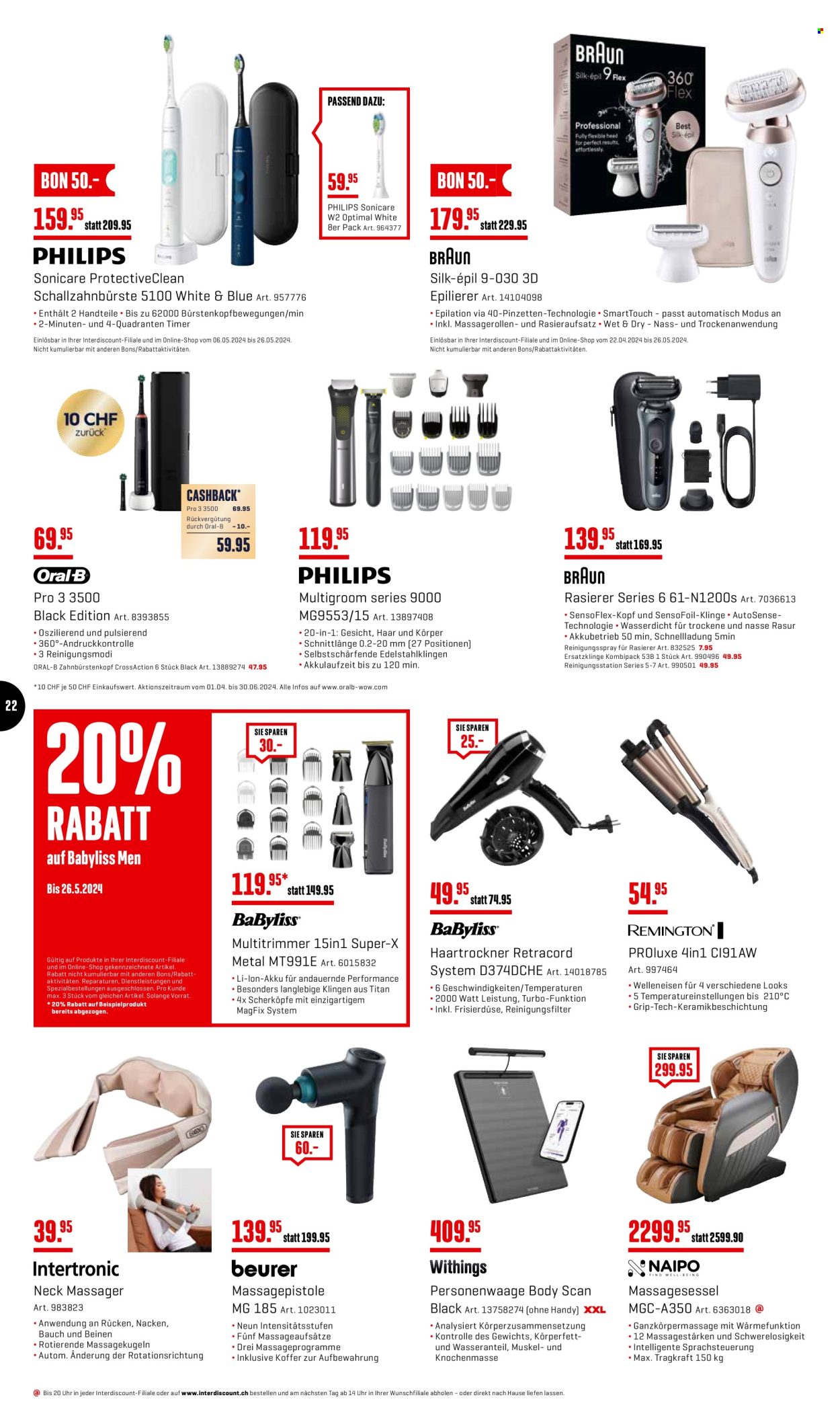 Volantino Interdiscount - 13.5.2024 - 26.5.2024. Pagina 22