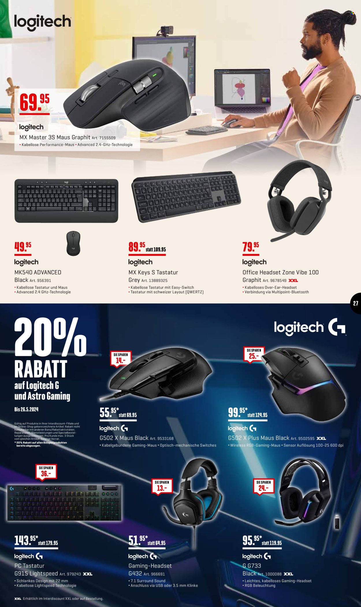 Volantino Interdiscount - 13.5.2024 - 26.5.2024. Pagina 27