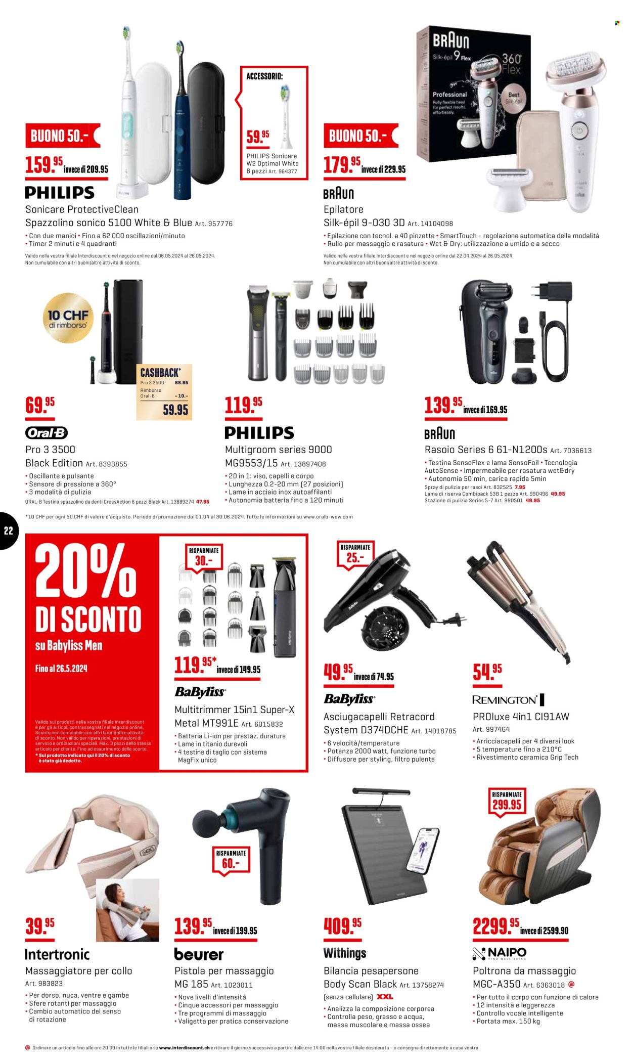Catalogue Interdiscount - 13.5.2024 - 26.5.2024. Page 22