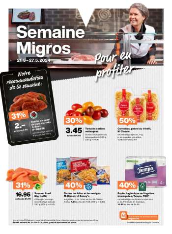Volantino Migros - 21.5.2024 - 27.5.2024.