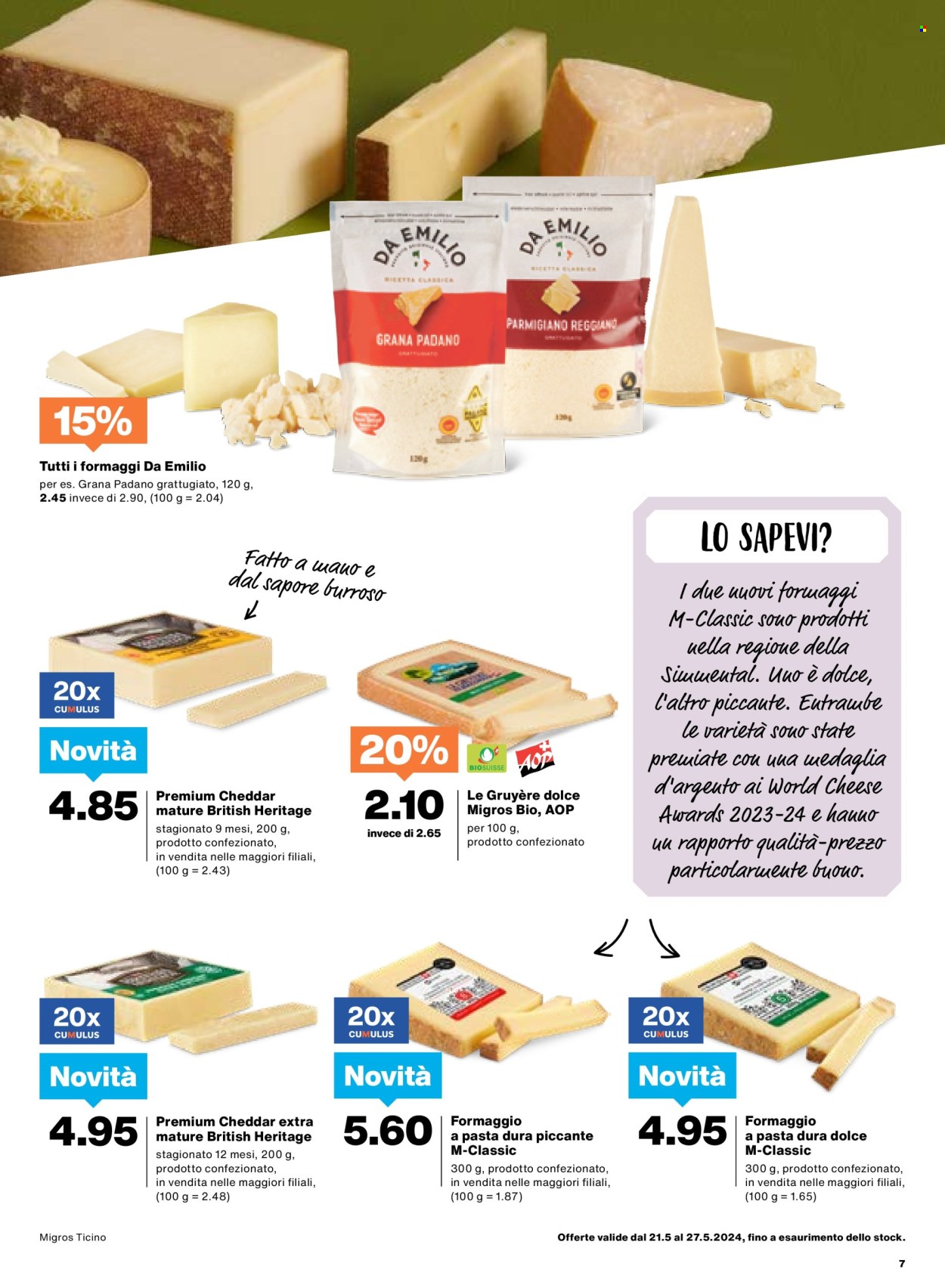Catalogue Migros - 21.5.2024 - 27.5.2024. Page 7