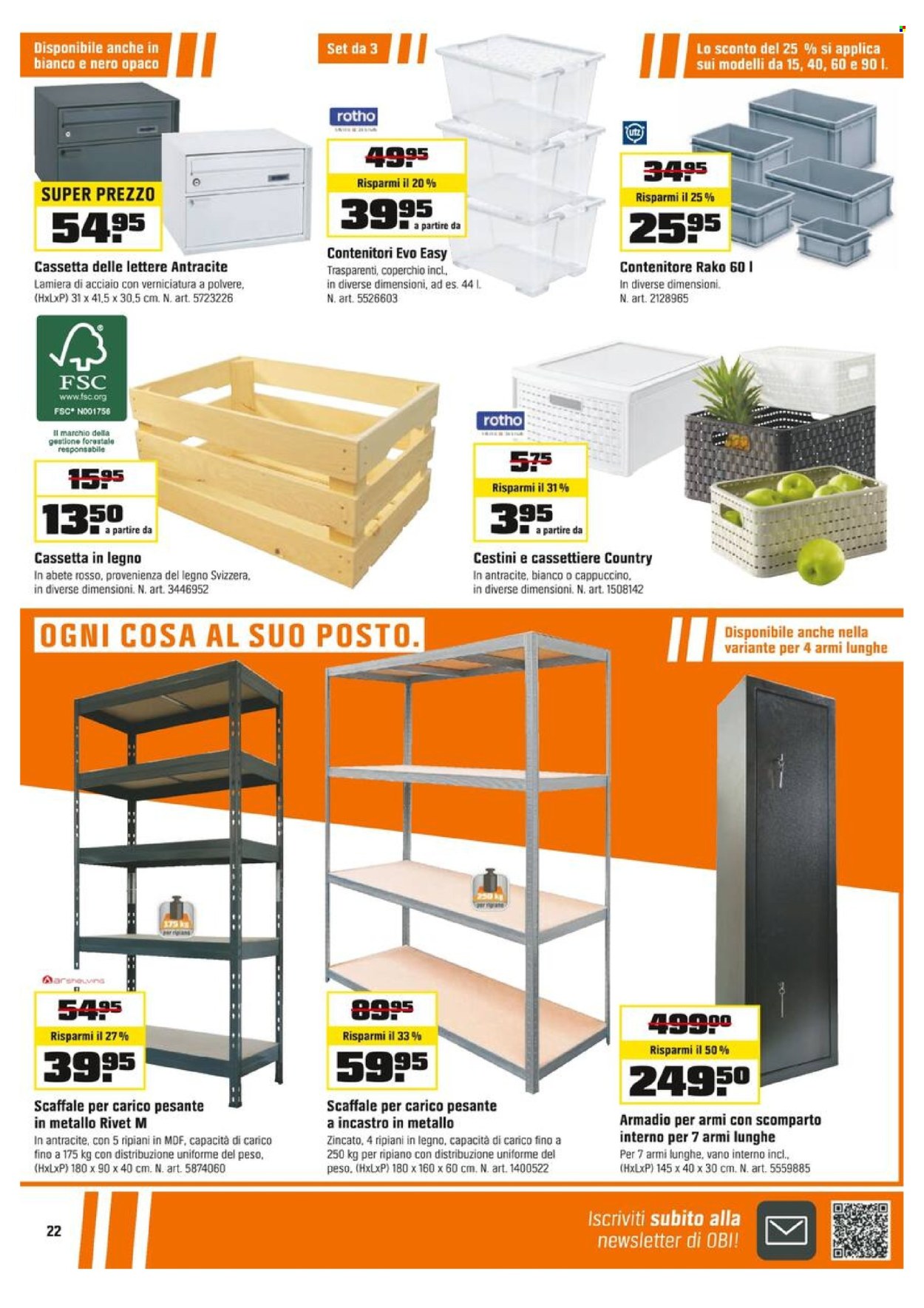 Volantino OBI - 19.5.2024 - 1.6.2024. Pagina 22